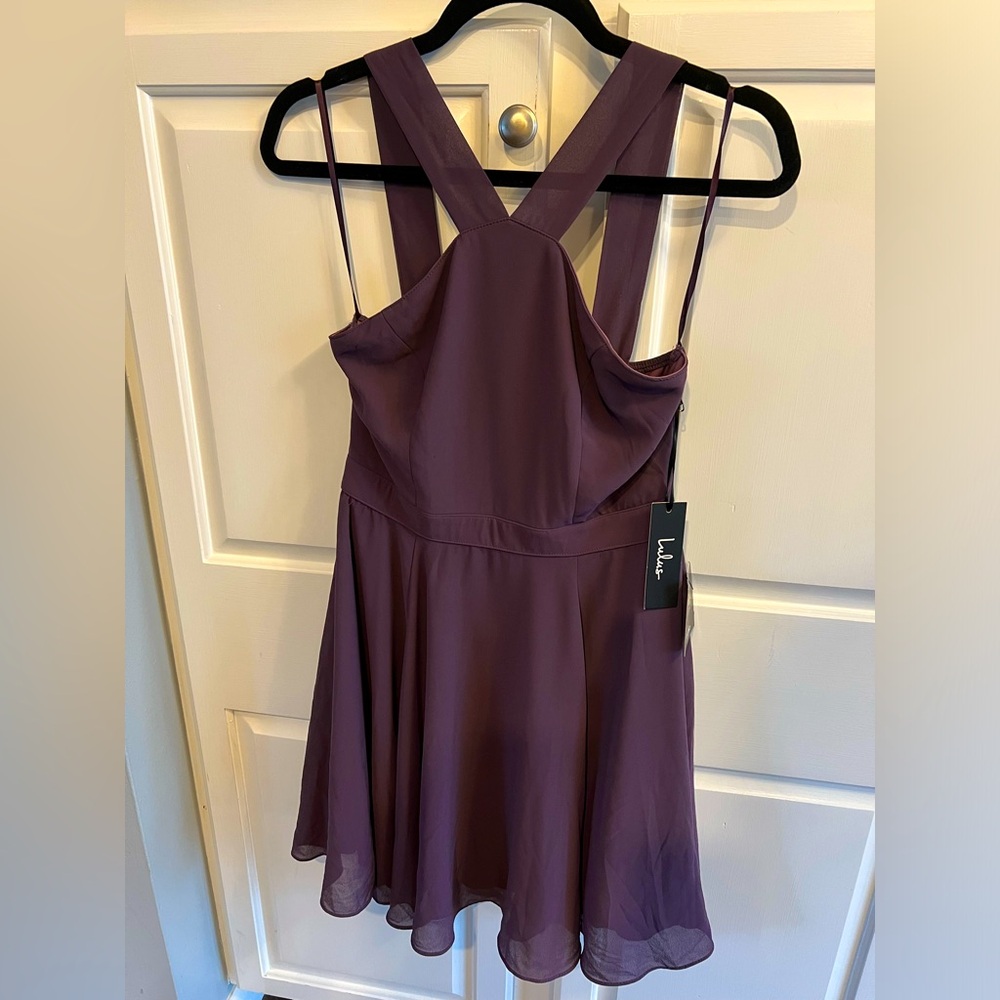 Plum Lulus mini dress, size M